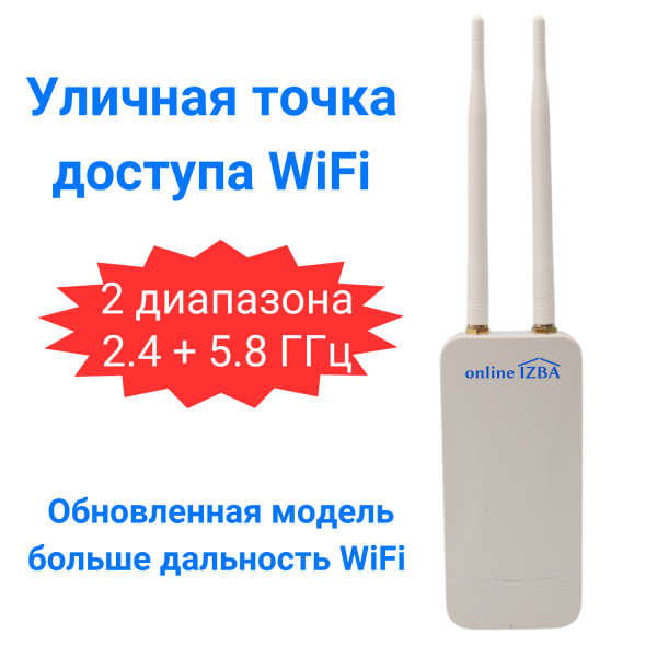Wireless AP-1200 Wi Fi ProMax с увеличенной зоной покрытия
